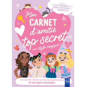 Comparateur de prix : Yoyo Books Mon Carnet D'amitié Top Secret Avec Stylo Magique ! - Les Secrets Intimes De Mes Meilleurs Amies Et Tout Plein D'activités !