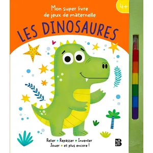 My First Preschool Activity: Les dinosaures broché pas cher
