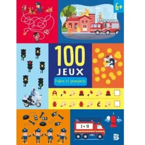 Le Ballon 100 jeux : Police et pompiers pas cher