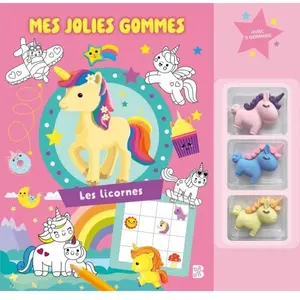 BALLON Mes jolies gommes : Les licornes pas cher