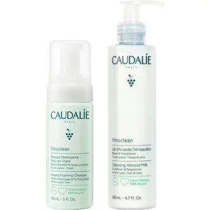 Duo Mixologie Mousse de lait Vinoclean                                - Caudalie pas cher