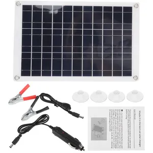 ZEAICOS Panneau solaire portable 100 W monocristallin 12/24 V avec sor...Vendu parcdiscount