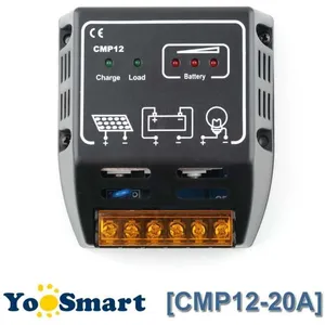 Panneau solaire LED 20a 12V 24V, PWM, 480W 240W, puissance'entrée, rég...Vendu parcdiscount