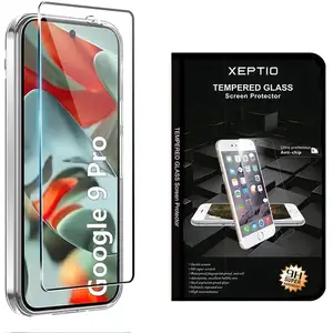 Comparateur de prix : Xeptio Pack coque transparente en TPU et vitre en verre trempé pour Google Pixel 9 5G