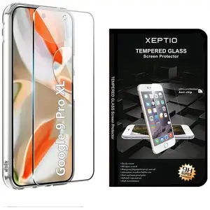 Comparateur de prix : XEPTIO Coque bumper gel tpu transparente antichoc protection invisible avec bords renforcés Google Pixel 9 Pro XL 5G