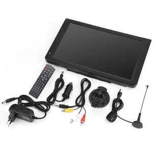 TV portable HP 12 pouces TFT-LED - DVB-T-T2 - Batterie rechargeable - ...
