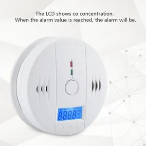Détecteur de Monoxyde de Carbone CO Gaz domestique Surveillance Capteu...Vendu parcdiscount