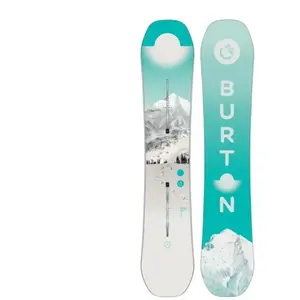 Burton - Snowboard à cambre Feelgood femme, 142 pas cher