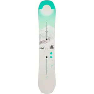 Burton - Snowboard à cambre Feelgood femme, 149 pas cher