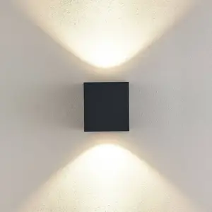 Molto Luce applique d'extérieur LED Wado Double, anthracite, à 2 lampe...Vendu parluminaire