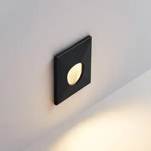 Molto Luce lampe encastrable LED Wall 68R Sina SQ, noir, CCT pas cher