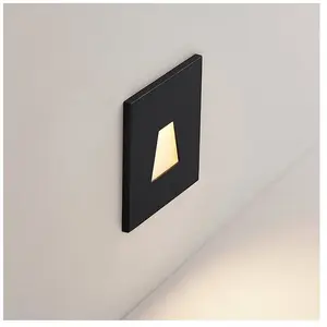 Molto Luce lampe encastrable LED Wall 68R Glass IP44 RD, blanc. CCTVendu parluminaire