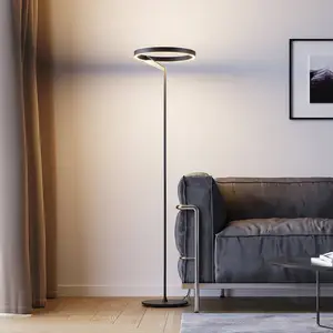 Molto Luce lampe sur pied LED Melli F, noir, aluminium, hauteur 168 cmVendu parluminaire