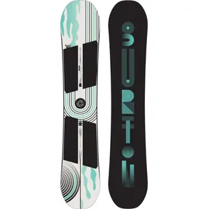 Burton - Snowboard freestyle - Rewind 2024 pour Femme - Taille 152 cm - Noir