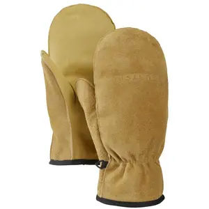 Burton - Moufles en cuir Work Horse homme, Rawhide, M pas cher