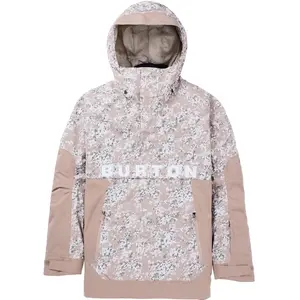 Burton - Veste anorak Frostner 2 L homme, Snowfall Camo / Summit Taupe, S pas cher