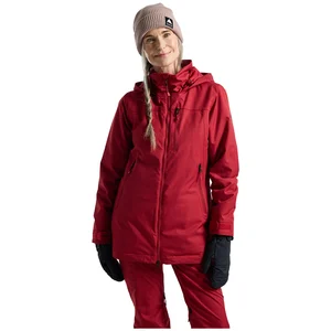 Veste à capuche Burton Lelah 2L rouge tomate pour femme - M pas cher