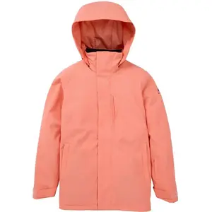 Veste à capuche Burton Jet Ridge 2L rose orangé pour femme - XS