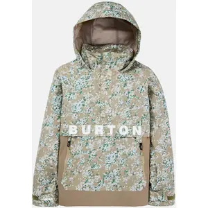 Burton - Anorak Frostner 2 L femme, Snowfall Camo / Summit Taupe, XS pas cher
