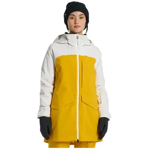 Burton Veste De Ski / Snow Prowess 2.0 Stout White / Goldenrod Femme blanc S pas cher