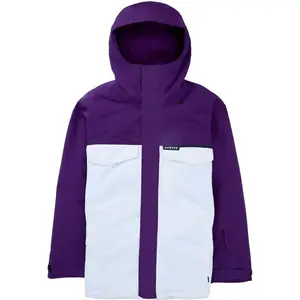 Burton - Veste Covert 2,0 2L homme, Imperial Purple / Stout White, S pas cher