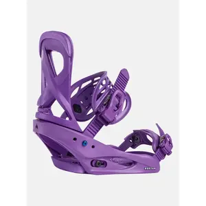 Fixation De Snowboard Burton Scribe Imperial Purple Femme - Taille L pas cher