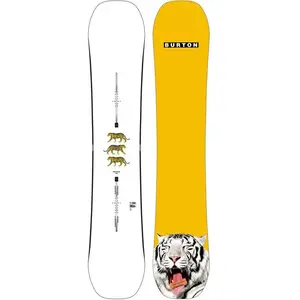 Burton - Snowboard all mountain - Process 2025 pour Homme - Taille 157 cm - BlancVendu parsnowinn