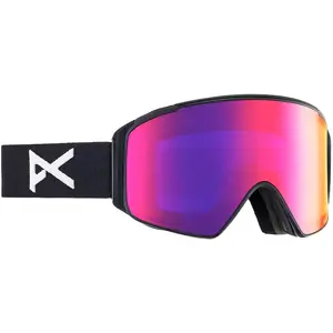 Anon - Masque de ski - M4 Cylindrical Black/Perceive Sun Red en Silicone - NoirVendu paramazon