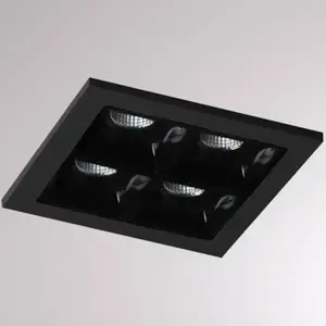 Molto Luce Liro luminaire encastrable LED noir 34° 3 000 K pas cher