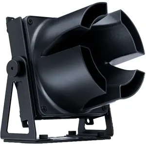Noctua NV-FS1, Kit de Ventilation Multifonction pour Bureaux, Pièces et Autres, Doté du Célèbre Ventilateur NF-A12x25 120 mm, d’un Amplificateur de Flux d’air et d’un Support Pivotant en Métal (Noir)