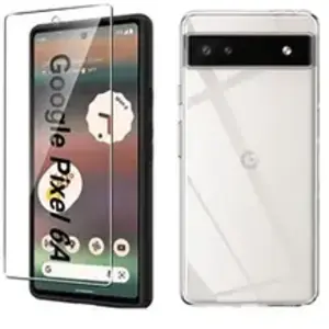 XEPTIO Pack TPU + Verre trempé Google Pixel 6A 5G pas cher