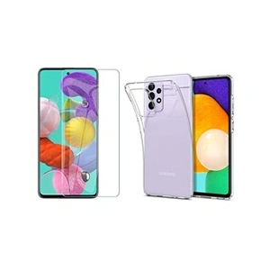 Comparateur de prix : Xeptio Pack coque transparente en TPU et vitre en verre trempé pour Samsung Galaxy A52 4G / A52 5G / A52s -
