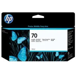 HP 70 - 130 ml - photo noire - original - DesignJet - cartouche d'encre - pour DesignJet HD Pro MFP, T120, Z2100, Z3100, Z3100ps, Z3200, Z3200ps, Z5200, Z5400Vendu parfnac