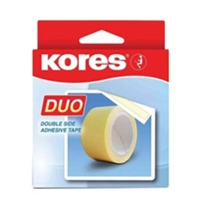Kores Ruban adhésif à double face, 30 mm x 5 m () pas cher