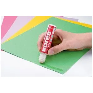 Comparateur de prix : Bâton de colle - KORES - Glu-Fix - 50 ml - Sans solvant - Ne coule pas - Lavable