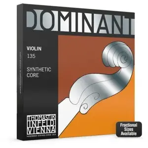 Violons THOMASTIK DOMINANT VIOLON 4/4 JEU DE CORDES 135B TIRANT FORT Cordes violon