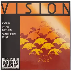 Violons THOMASTIK VISION VIOLIN 4/4 JEU DE CORDES VI100 TIRANT MOYEN Cordes violon