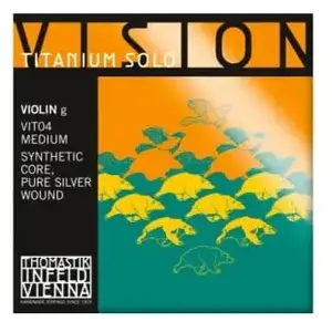 Thomastik Vit04 - Corde Sol À L'unité Violon Vision Titanium Solo