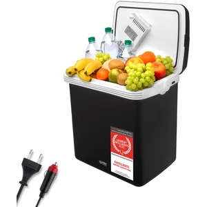 briebe Glacière Électrique Portable, 21 Litres, 12V / 230V Voiture et