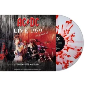 Comparateur de prix : Second Records Live 1979 Radio Broadcast Towson Center Maryland Vinyle Rouge Marbré et Blanc