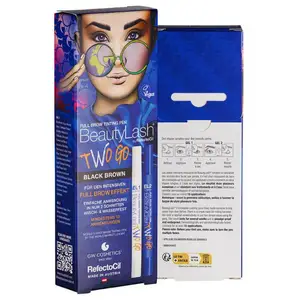 Comparateur de prix : Colorant de cils refecctocil beautylash deux go brun noir 2 pièces 
