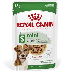 Comparateur de prix : Royal Canin Nourriture Humide Pour Chiens Mini Ageing 12+ 85g 12 Unités