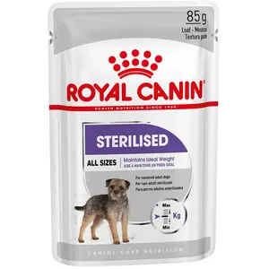 Comparateur de prix : Royal Canin Pâté Stérilisée Pour Chat Nourriture Humide 85g 12 Unités