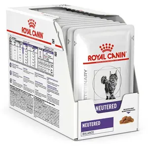 Comparateur de prix : 12x85g Royal Canin Expert Neutered Balance en sauce - Pâtée pour chat