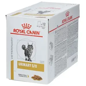 Comparateur de prix : Royal Aliment Humide Pour Chat Vet Feline Urinary S/o Boîte De 12x85 G