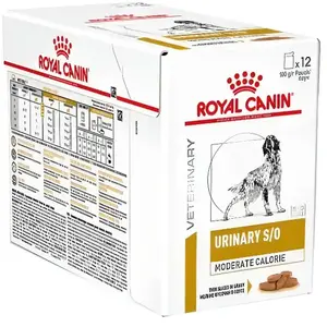 Comparateur de prix : 12x100g Urinary S/O en sauce Royal Canin Veterinary Diet - Pâtée pour chien