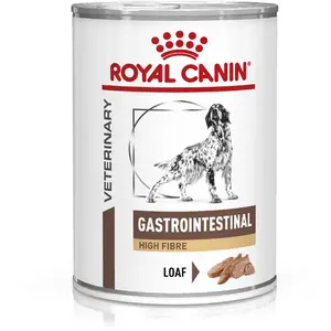 Royal Canin Veterinary Gastrointestinal High Fibre Mousse pour chien -... pas cher