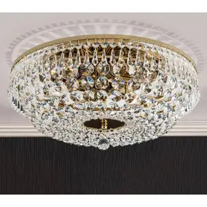 Orion SHERATA - plafonnier rond, or 45 cmVendu parluminaire