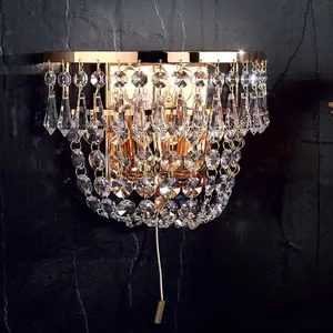 Orion Applique cristal dorée SHERATAVendu parluminaire
