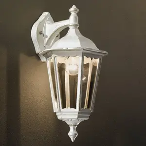 Orion Applique d’extérieur Puchberg, suspendue, blanc-orVendu parluminaire